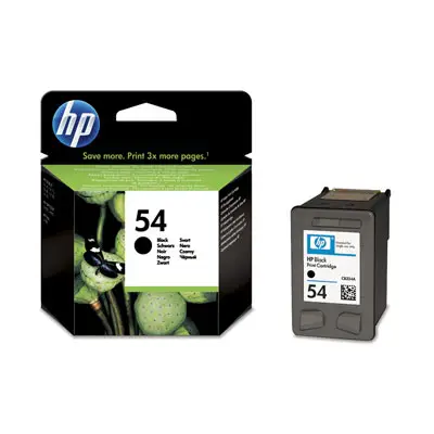 HP 54 Black Inkjet Print Cartridge CB334AE