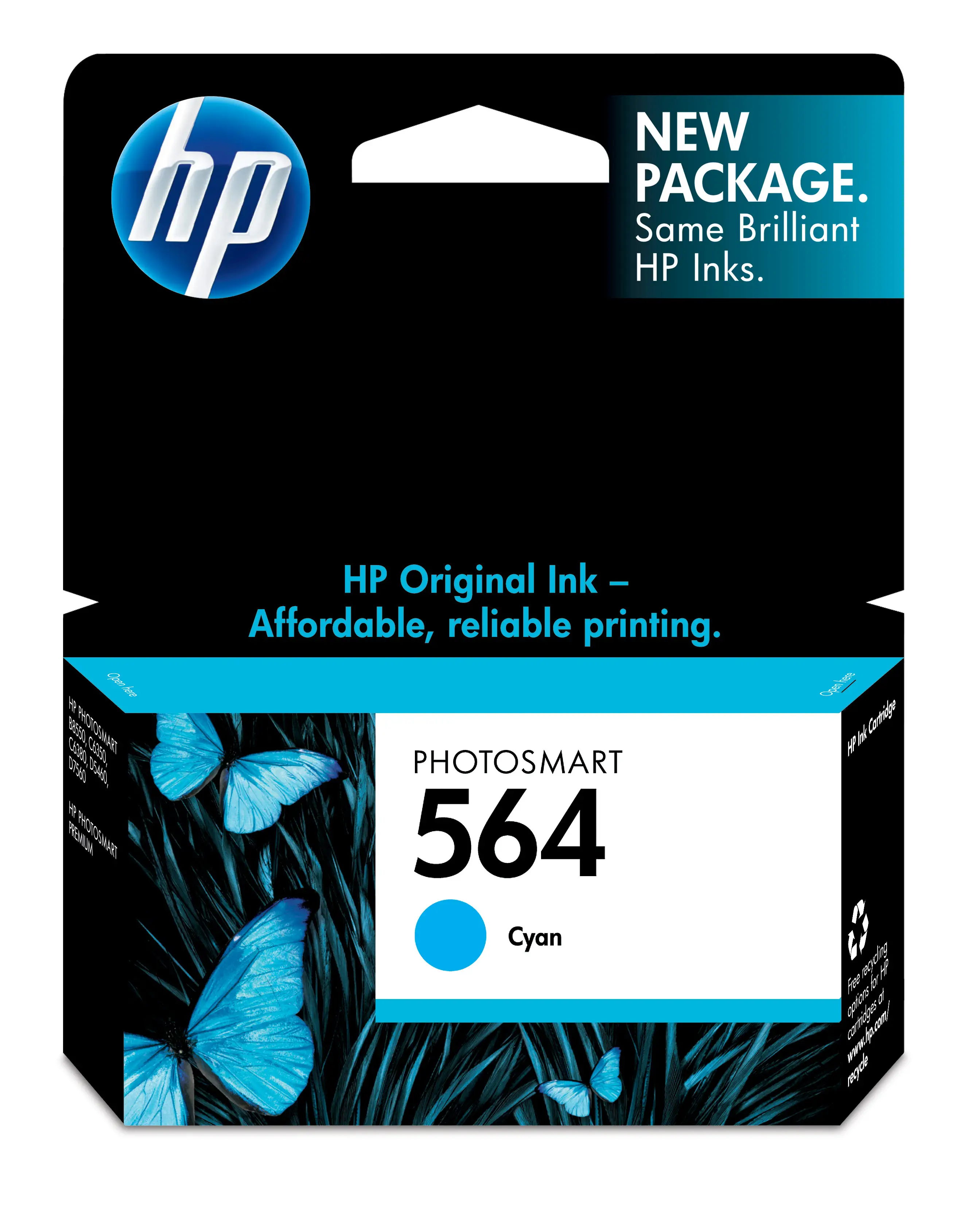 HP 564 Cyan CB318WC