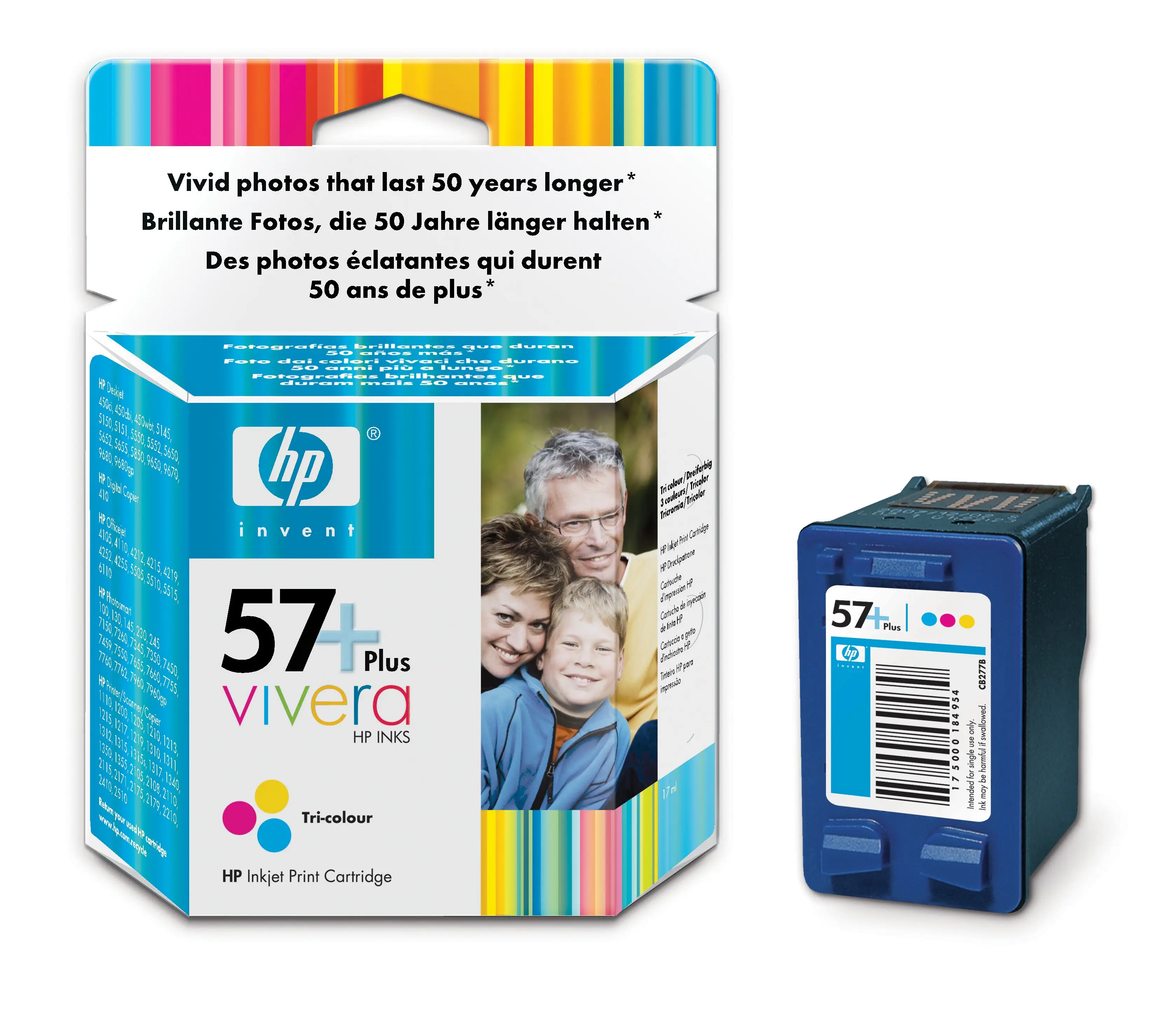 HP 57 Plus Tri-colour CB278AE