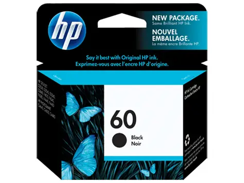 HP 60 Black CC640WC