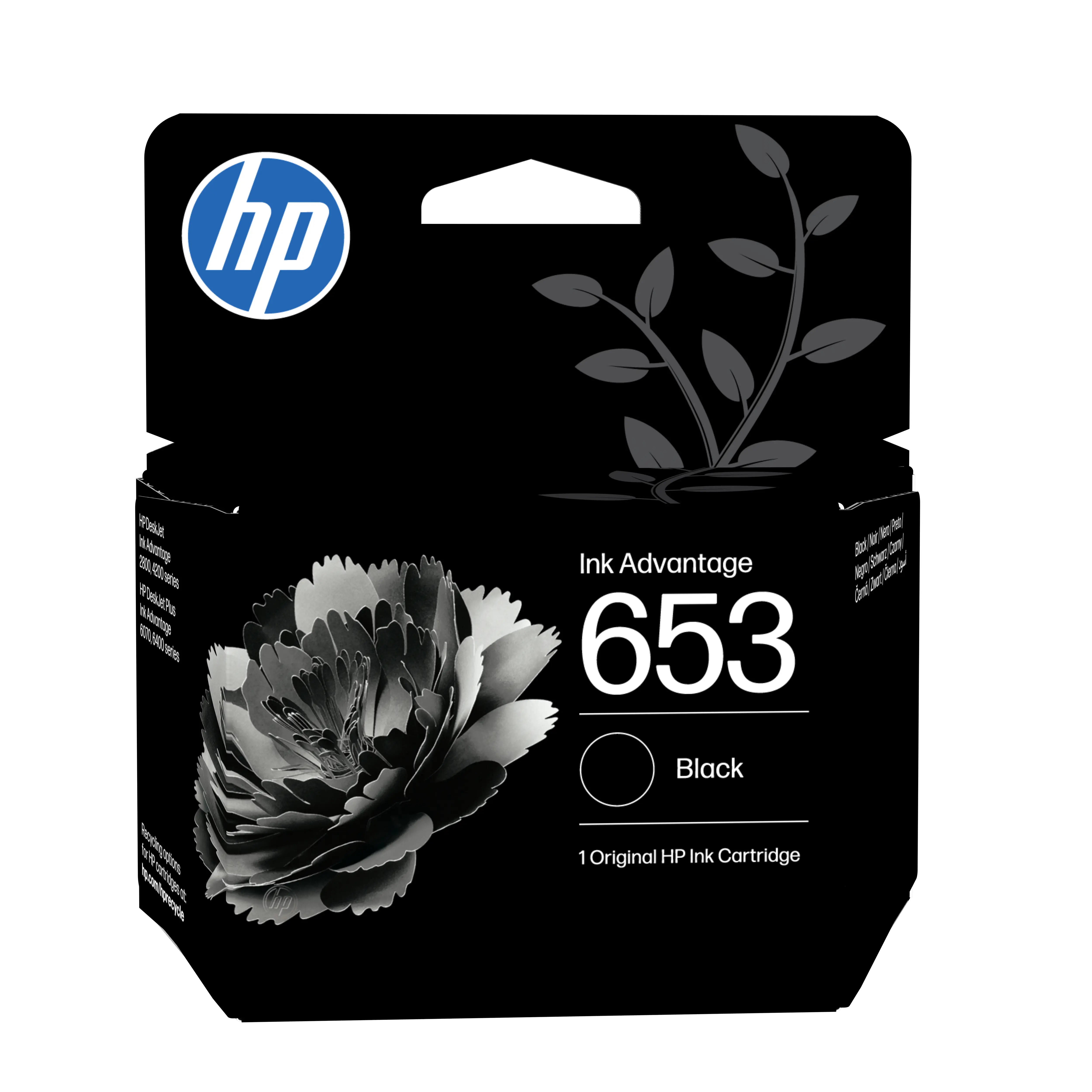 HP 653 Siyah Orijinal Mürekkep Avantajlı Kartuş 3YM75AE
