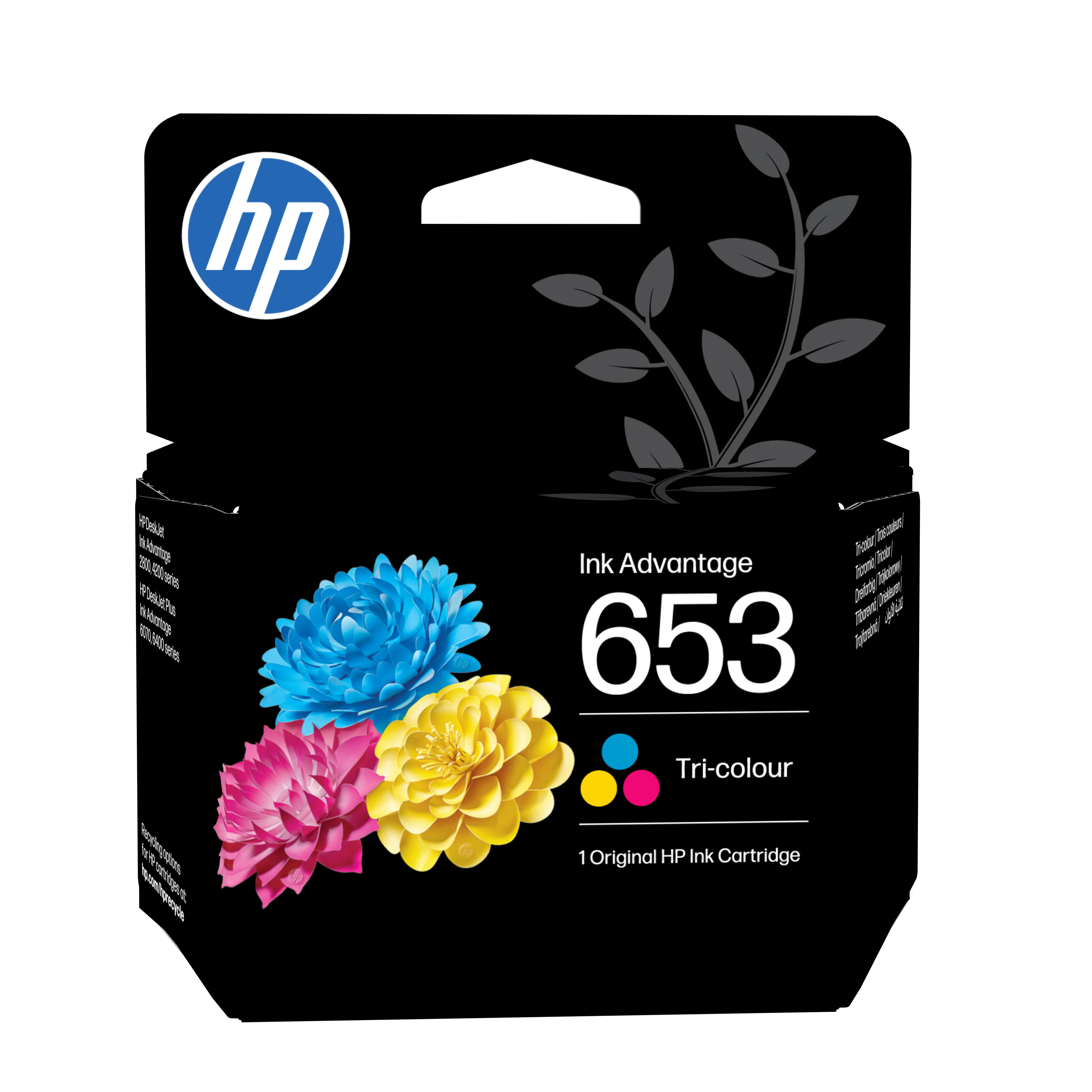 HP 653 Üç Renkli Orijinal Mürekkep Avantajlı Kartuş 3YM74AE