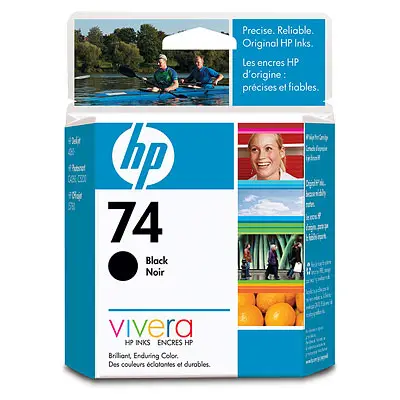 HP 74 Black CB335WC