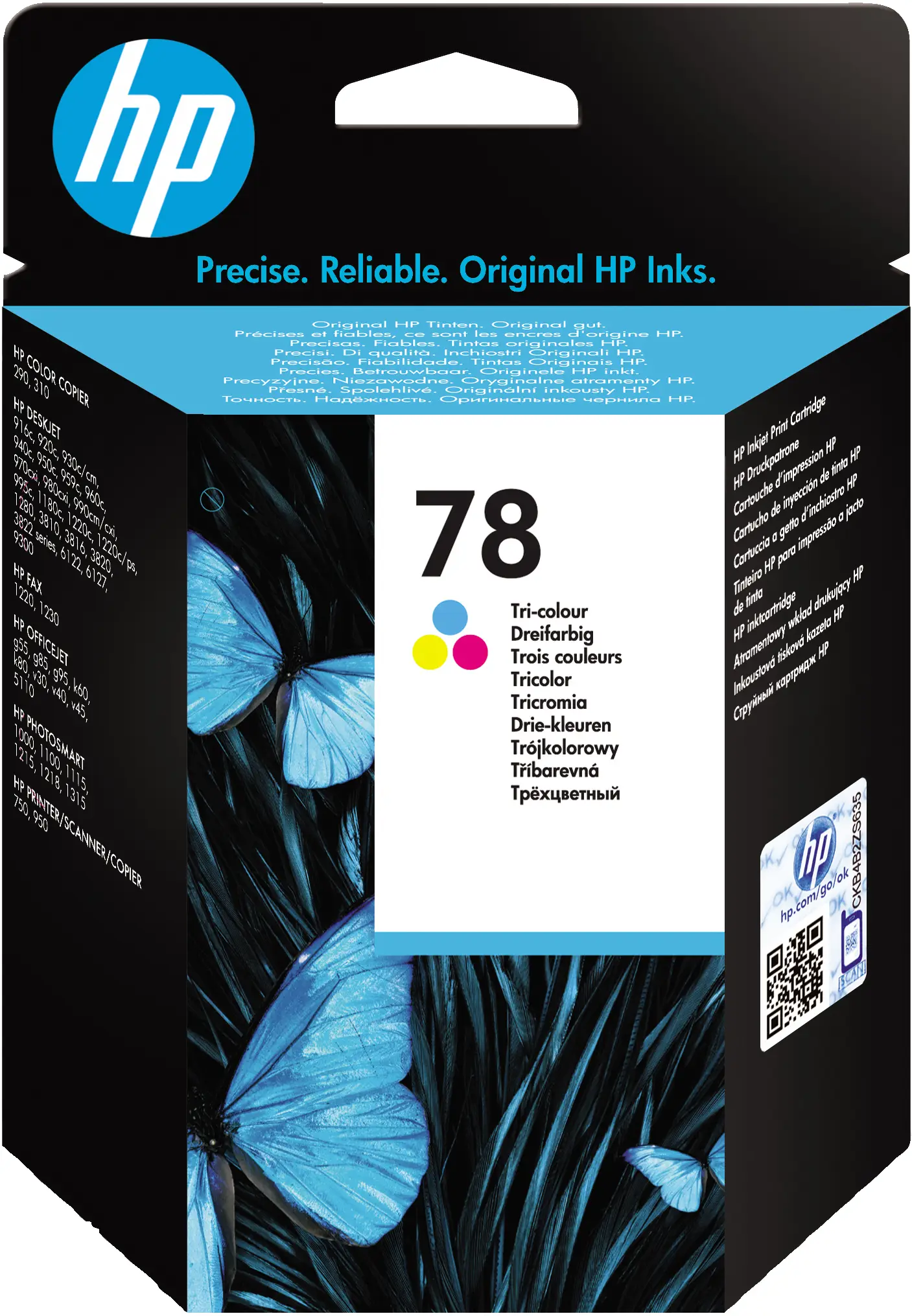 HP 78 Üç Renkli Orijinal Mürekkep Kartuşu C6578D