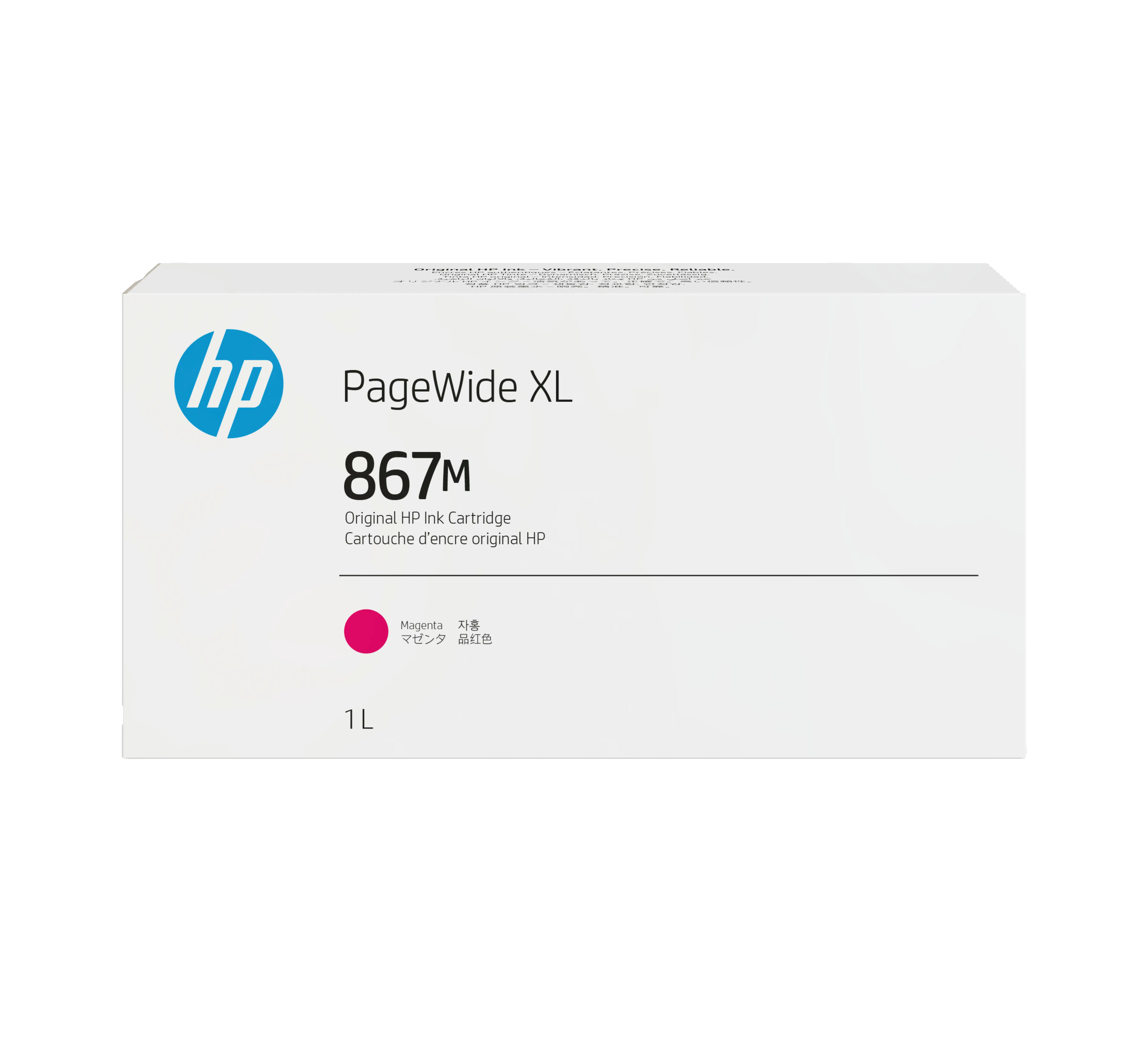 HP 867M 1 Litre Macenta PageWide XL Mürekkep Kartuşu 3ED95A