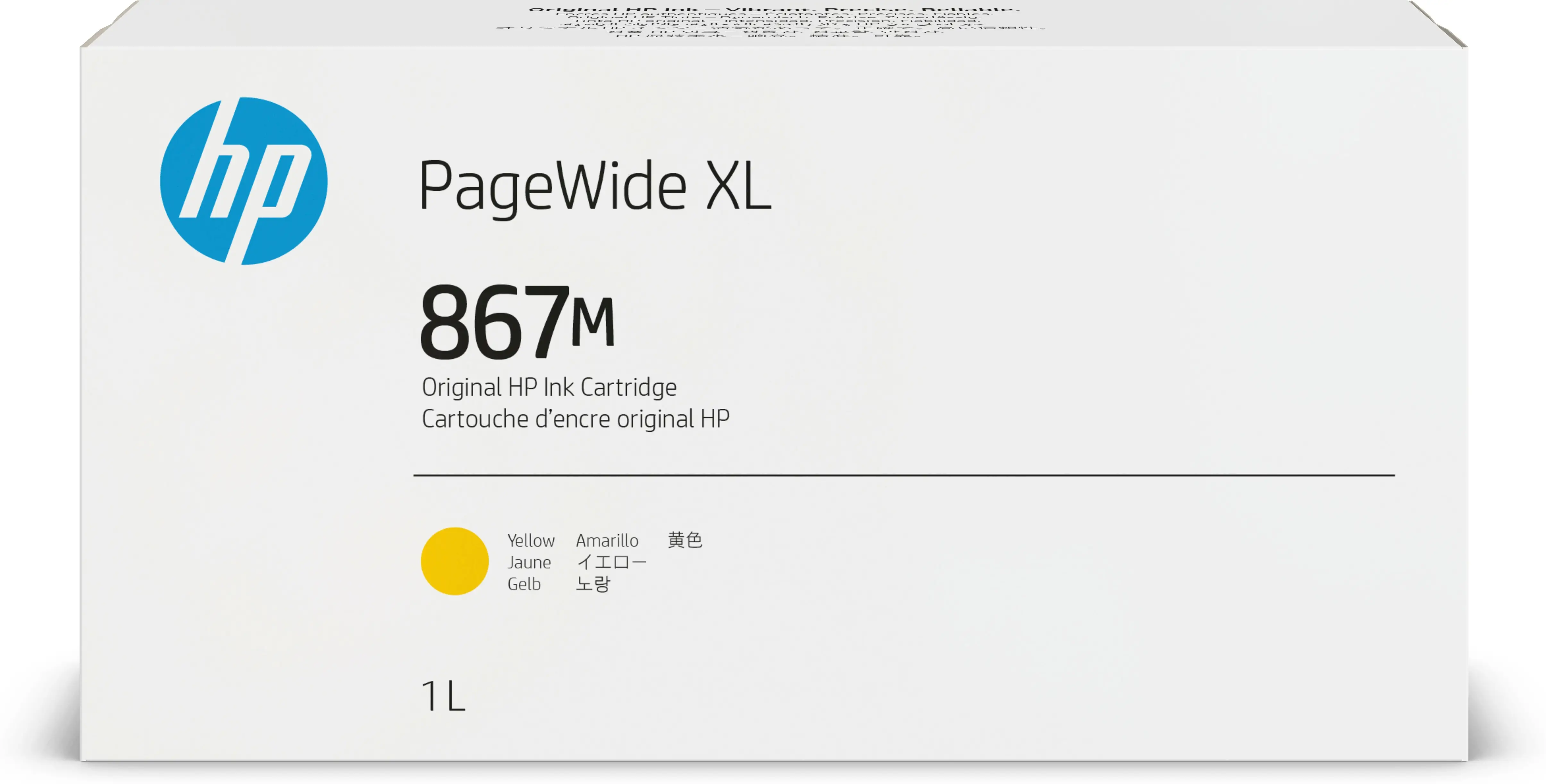 HP 867M 1 Litre Sarı PageWide XL Mürekkep Kartuşu 3ED96A