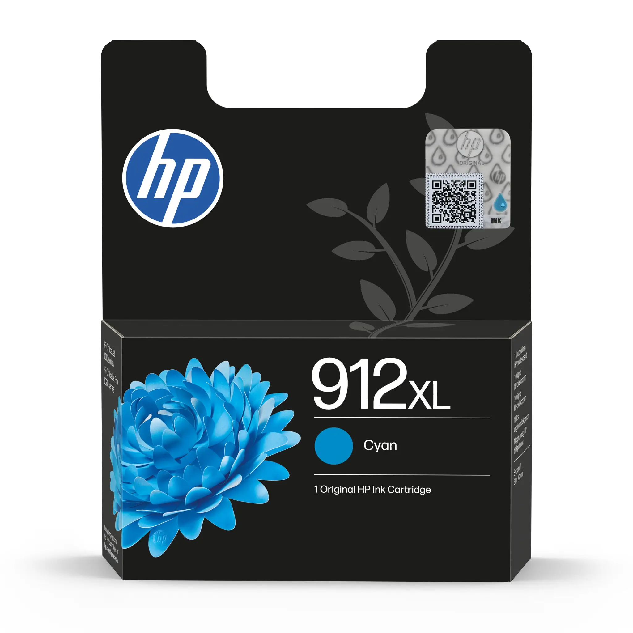HP 912XL Yüksek Kapasiteli Camgöbeği Orijinal Mürekkep Kartuşu 3YL81AE