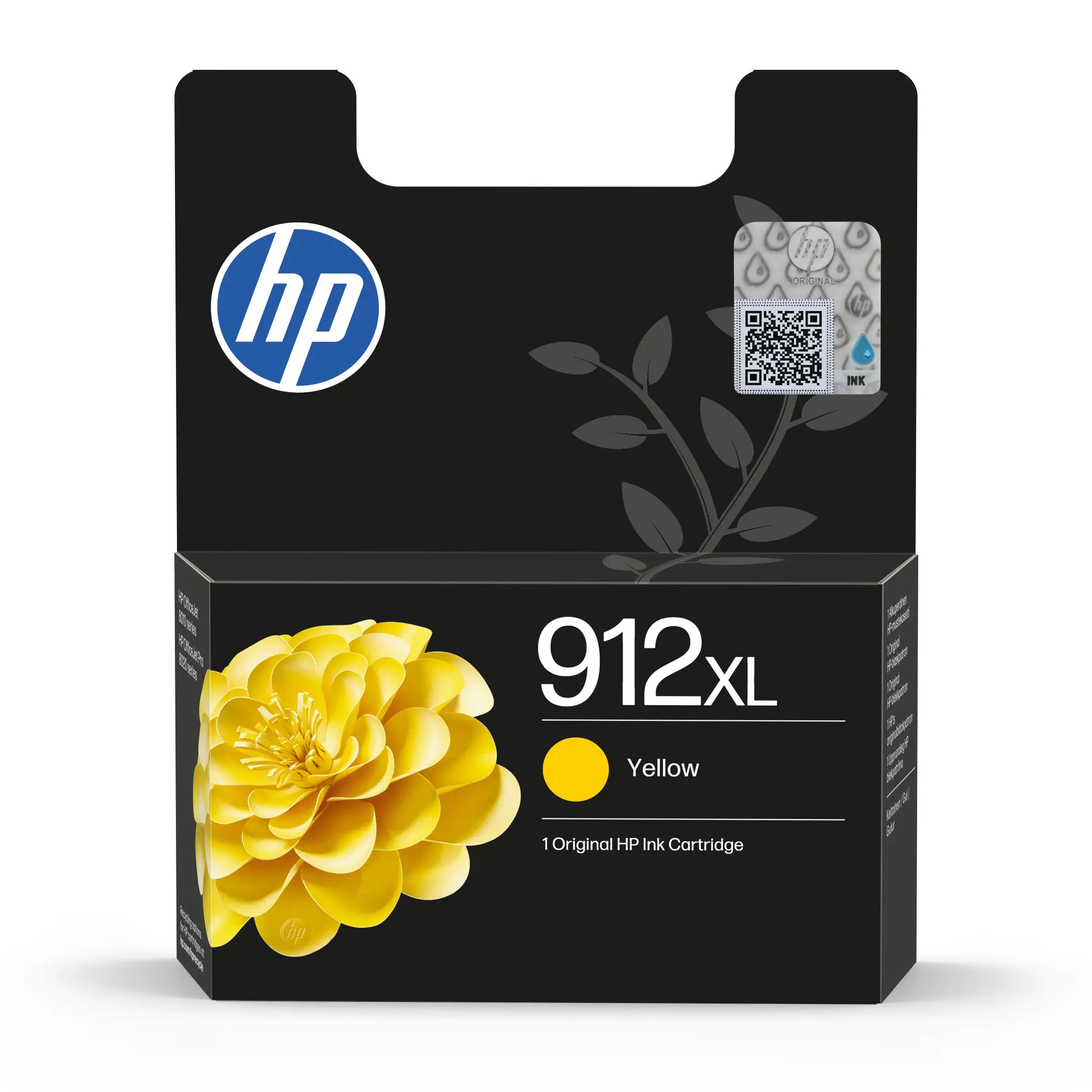 HP 912XL Yüksek Kapasiteli Sarı Orijinal Mürekkep Kartuşu 3YL83AE