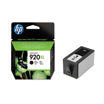 HP 920XL Black Officejet Ink Cartridge CD975AE#231