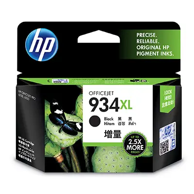 HP 934XL High Yield Black Original Ink Cartridge C2P23AN140