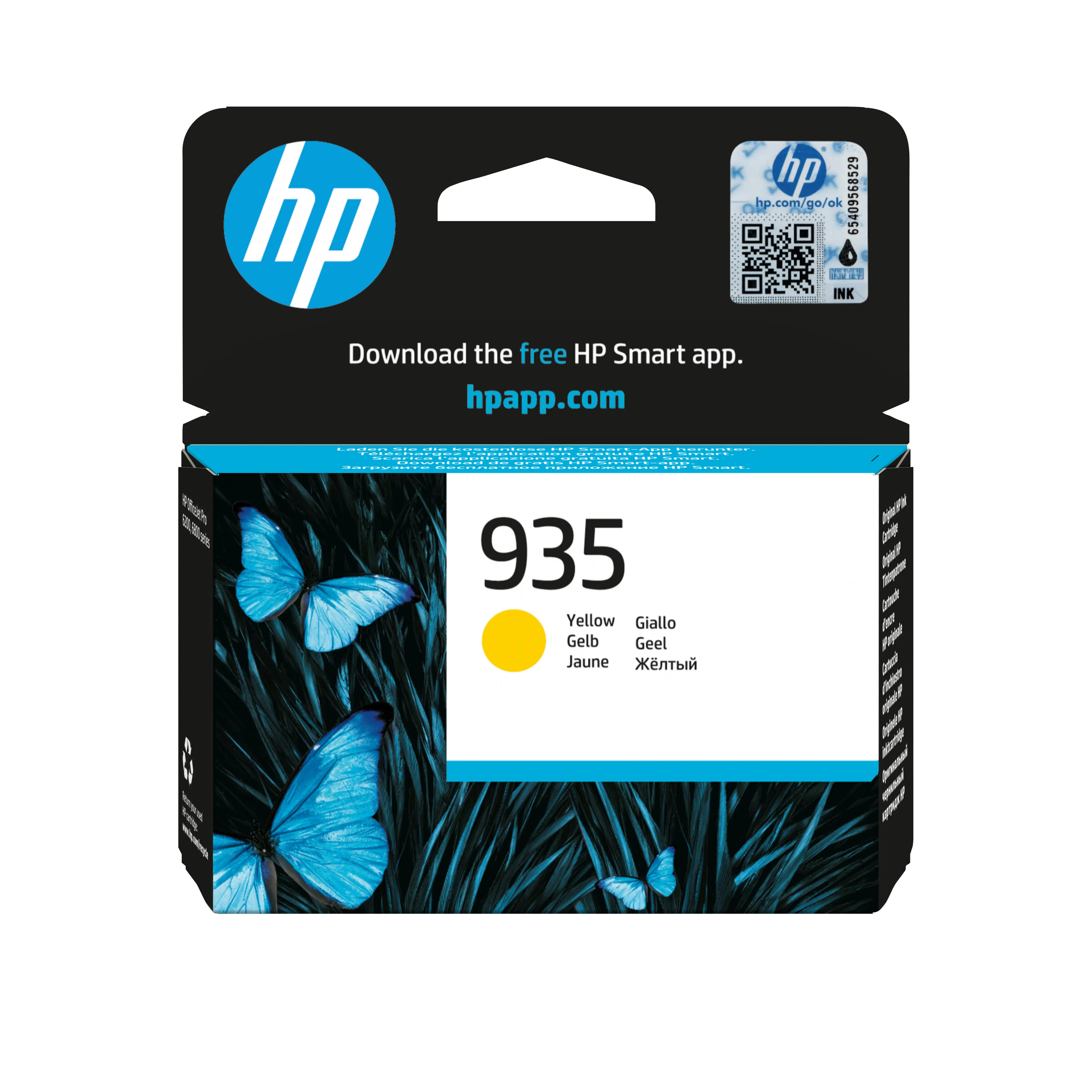 HP 935 Sarı Orijinal Mürekkep Kartuşu C2P22AE
