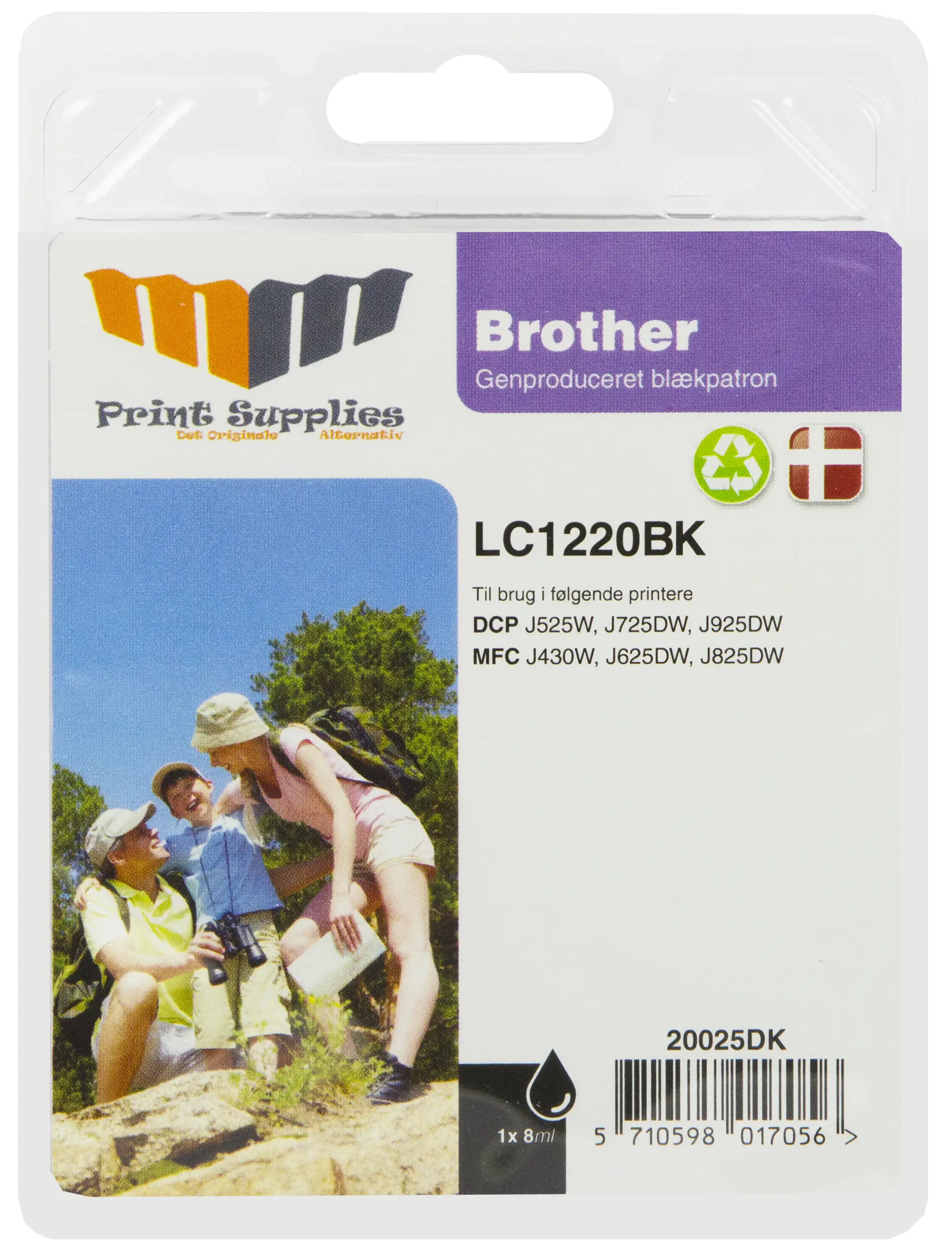 MM Black Inkjet Cartridge (LC1220BK) 20025DK