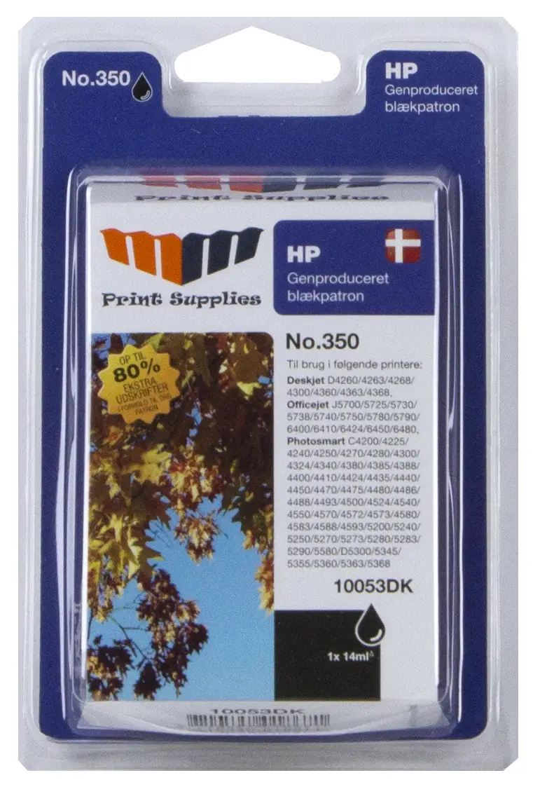 MM Black Inkjet Cartridge No.337 (C9364EE) 10053DK