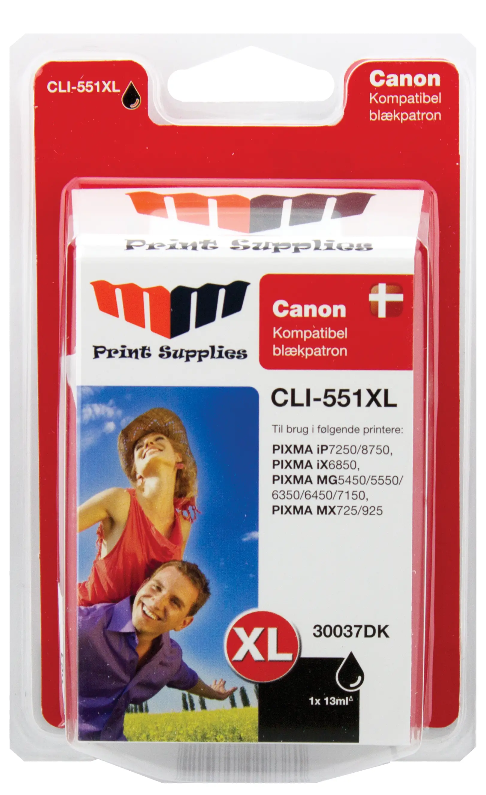MM Black Inkjet Cartridge - Replaces Canon CLI-551BKXL 30037DK
