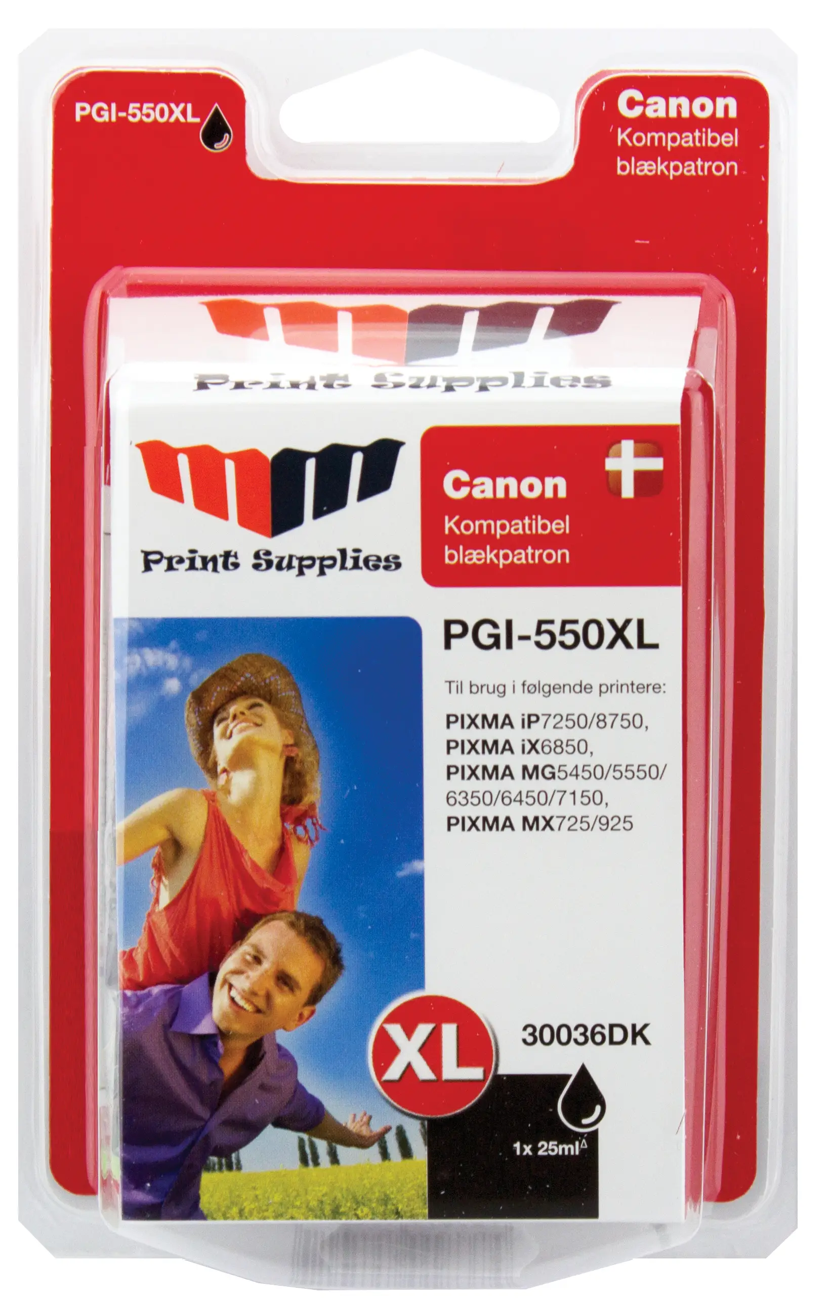 MM Black Inkjet Cartridge - Replaces Canon PGI-550BKXL 30036DK