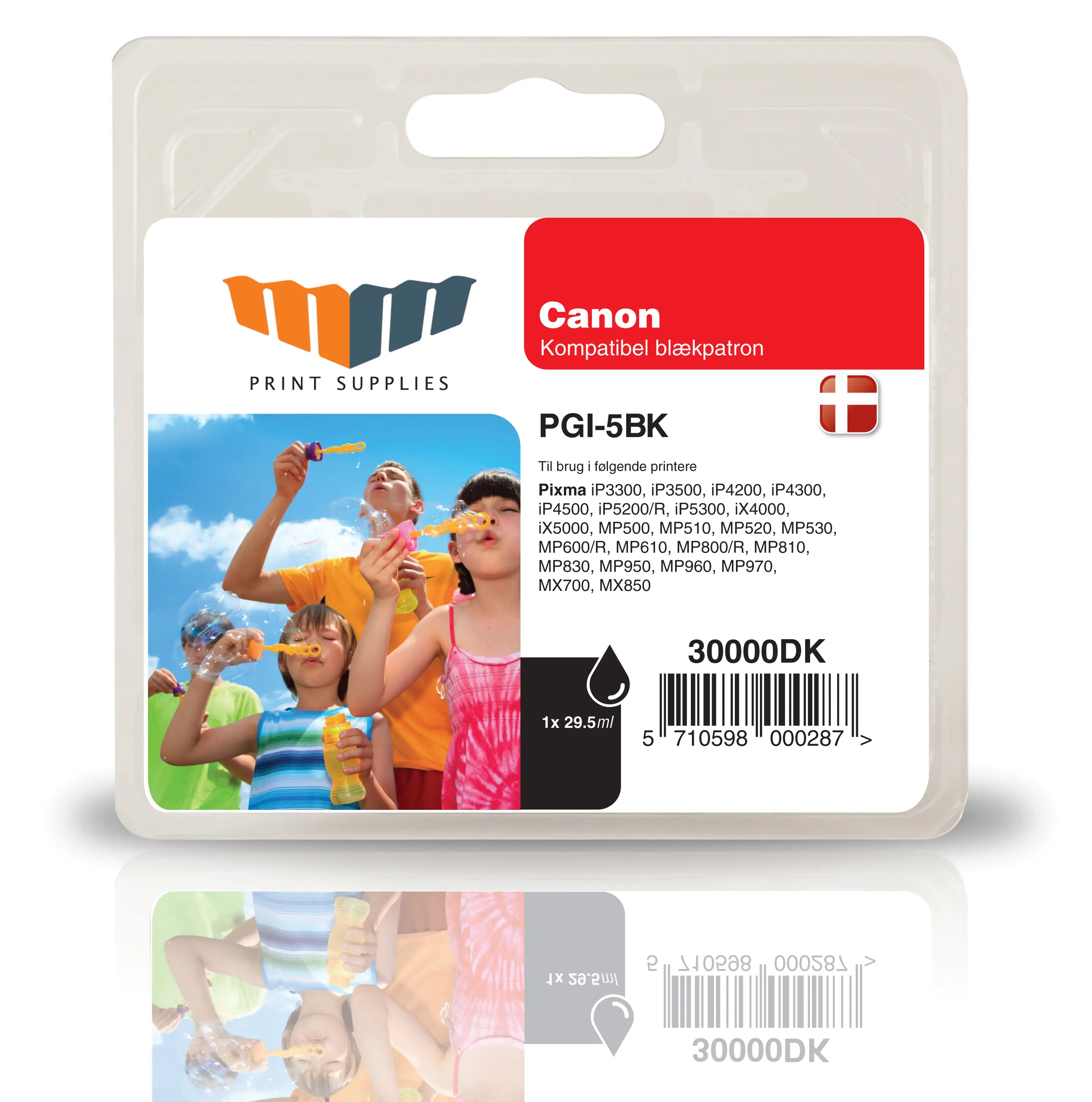 MM Black Inkjet Cartridge - Replaces Canon PGI-5BK (0628B001) 30000DK