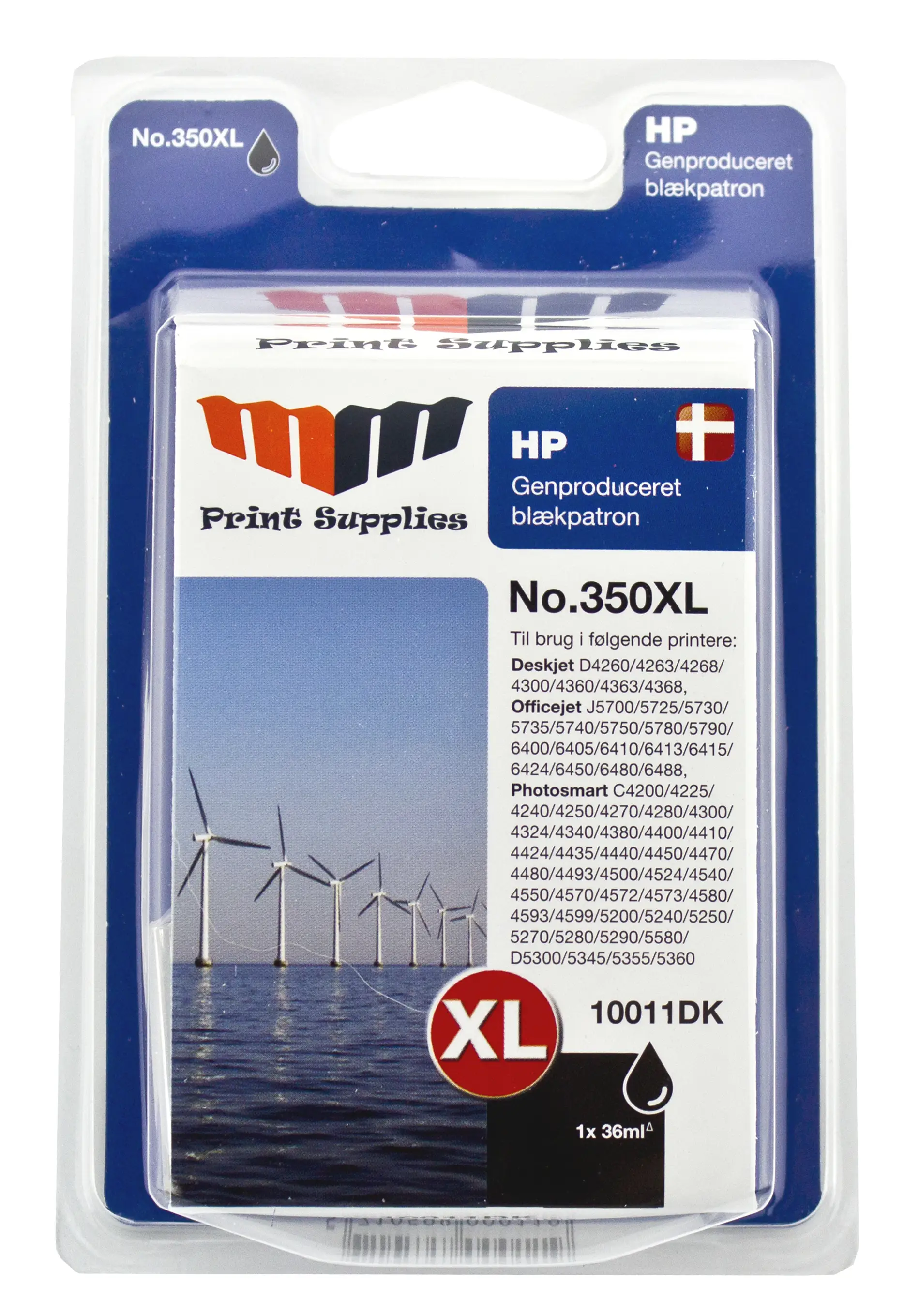 MM Black Inkjet Cartridge - Replaces HP No.350XL (CB336EE) 10011DK