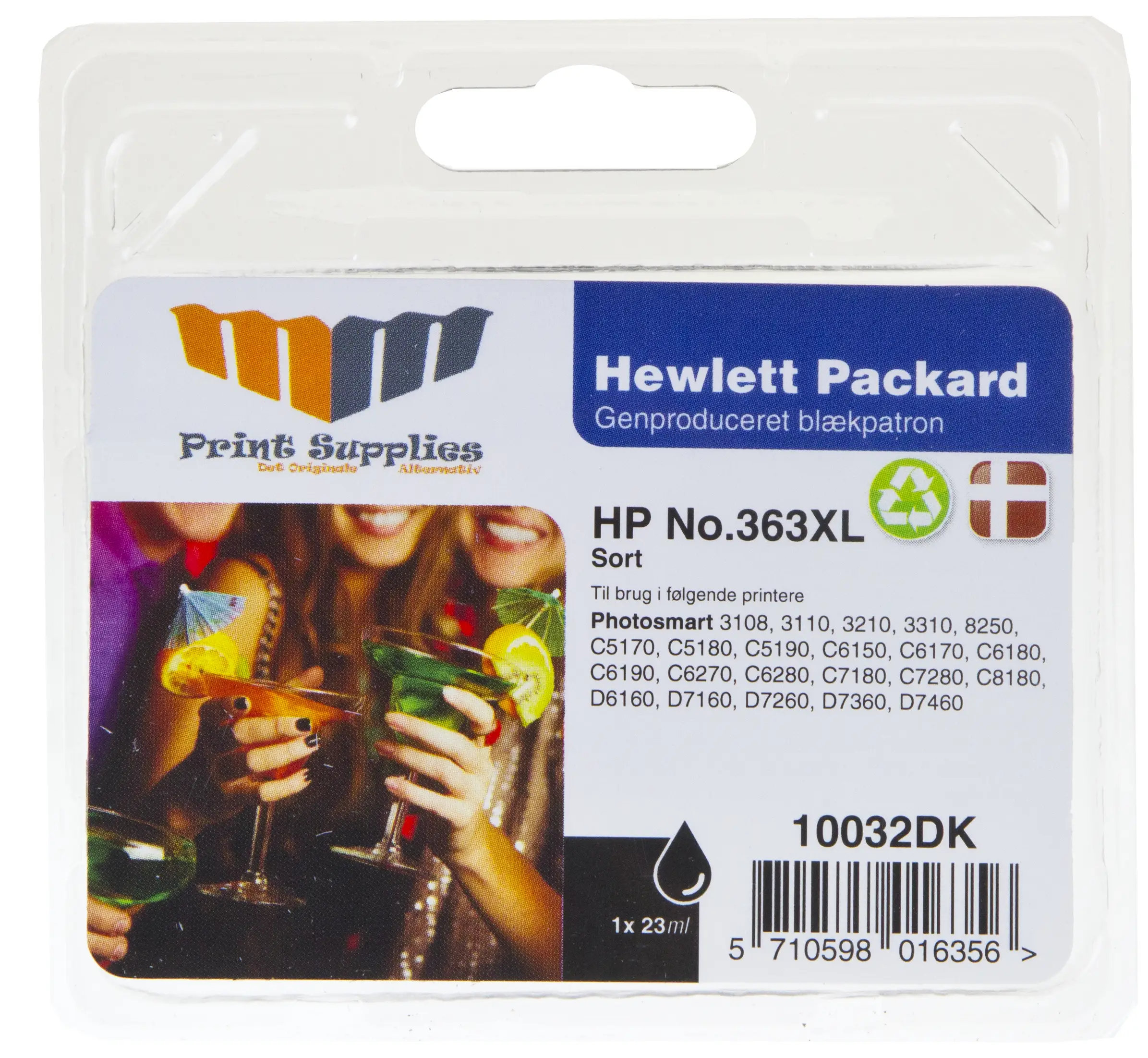 MM Black Inkjet Cartridge - Replaces HP No.363XL (C8719EE) 10032DK