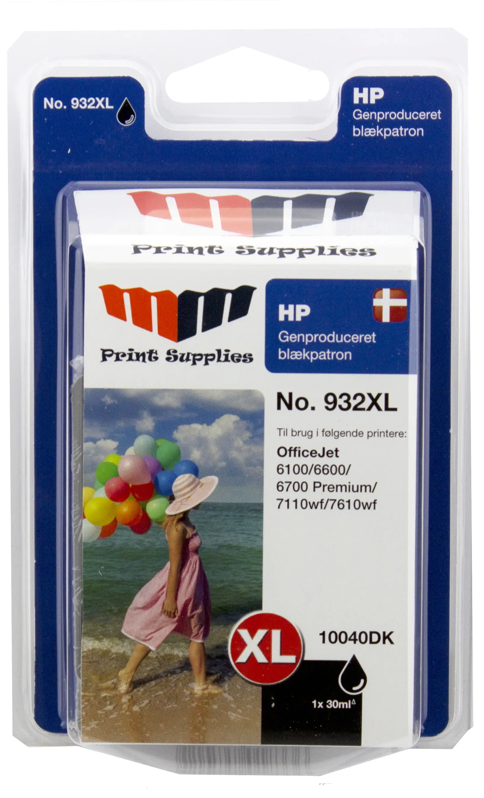 MM Black Inkjet Cartridge - Replaces HP No.932XL (CN053AE) 10040DK