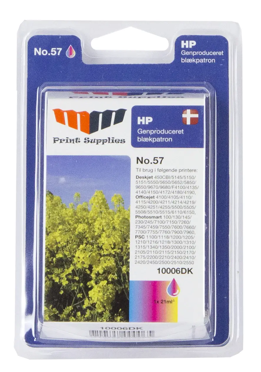 MM Color Inkjet Cartridge - Replaces HP No.57 (C6657AE) 10006DK
