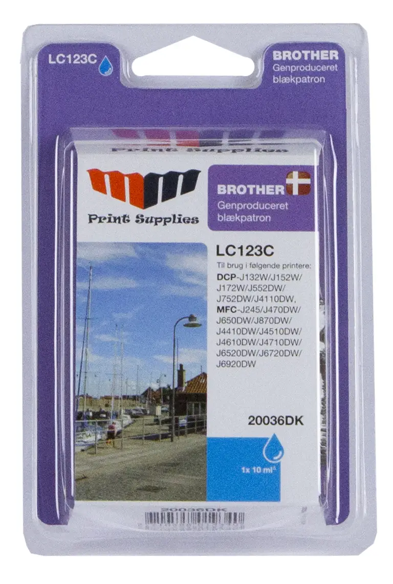 MM Cyan Inkjet Cartridge (LC123C) 20036DK
