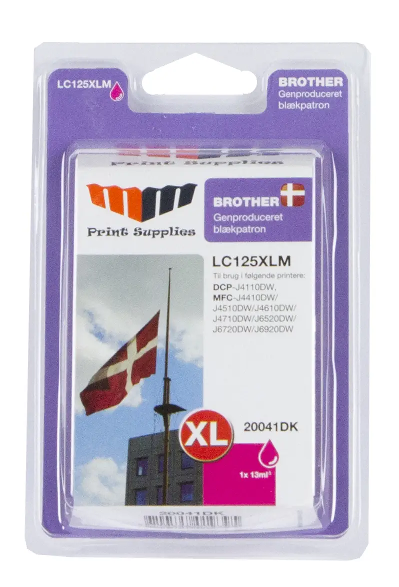 MM Magenta Inkjet Cartridge (LC125XLM) 20041DK