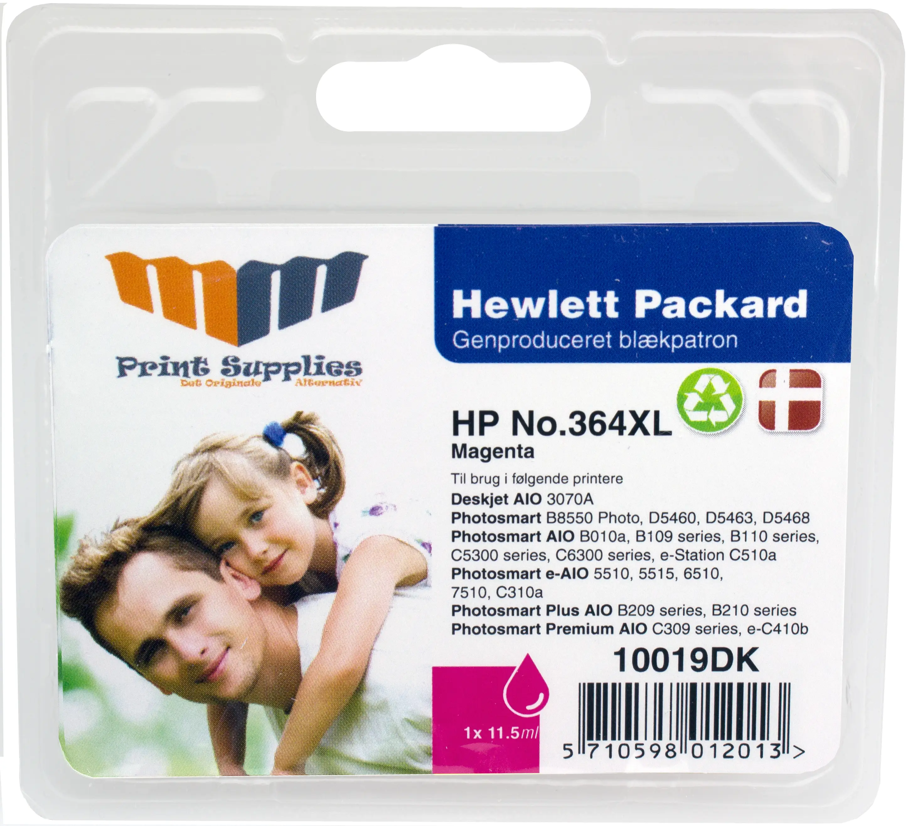 MM Magenta Inkjet Cartridge - Replaces HP No.364XL (CB324EE) 10019DK