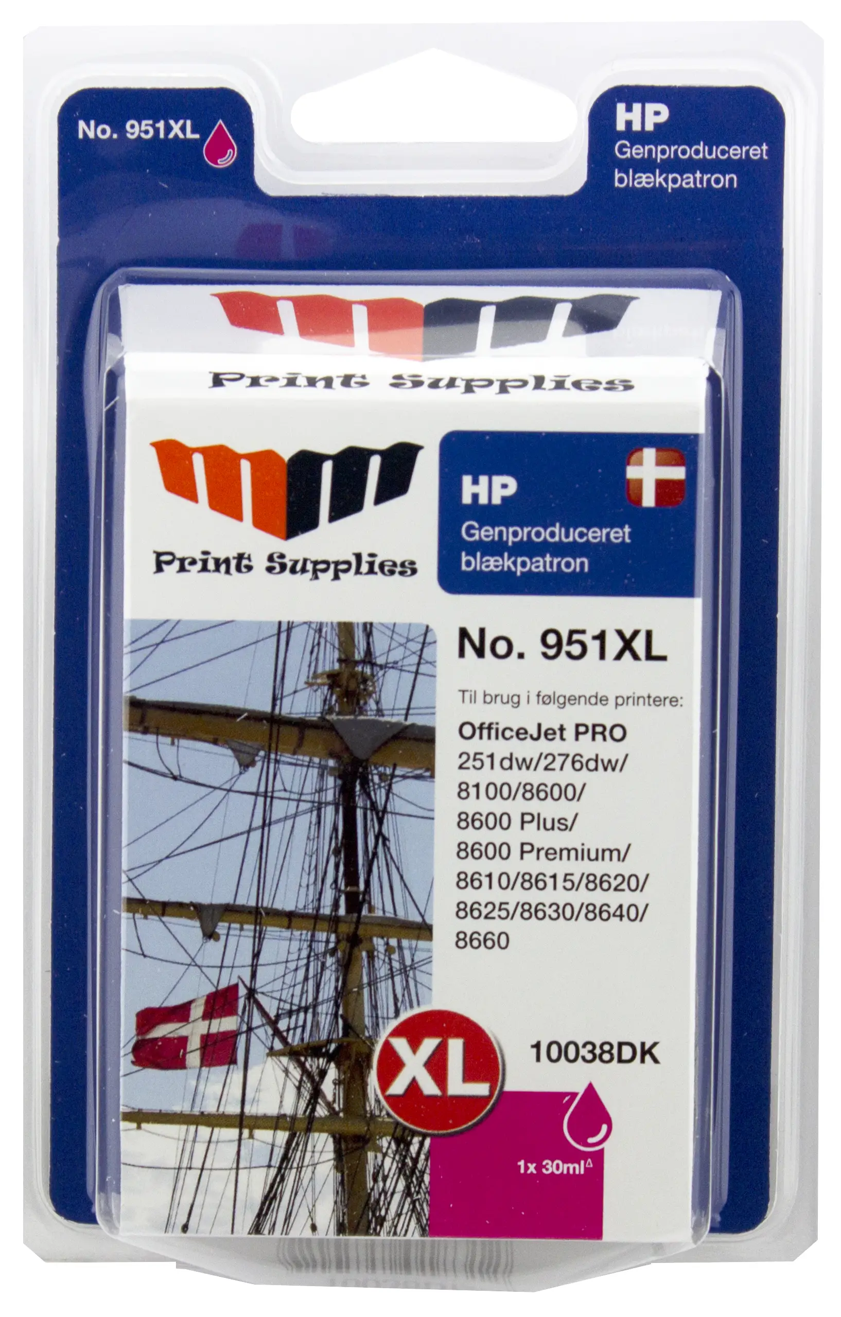 MM Magenta Inkjet Cartridge - Replaces HP No.951XL (CN047AE) 10038DK