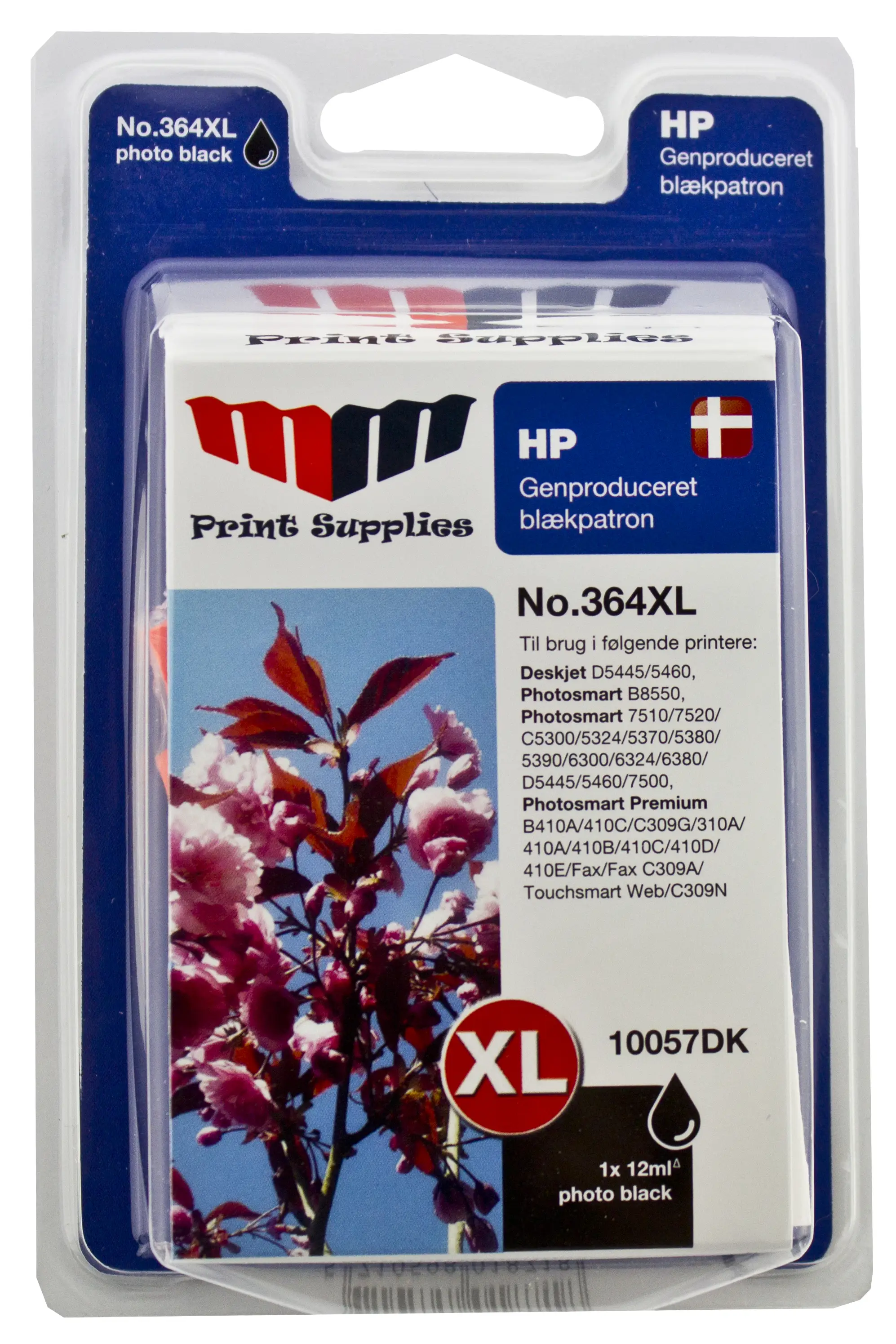 MM Photo Black Inkjet Cartridge - Replaces HP 364XL (CB322EE) 10057DK