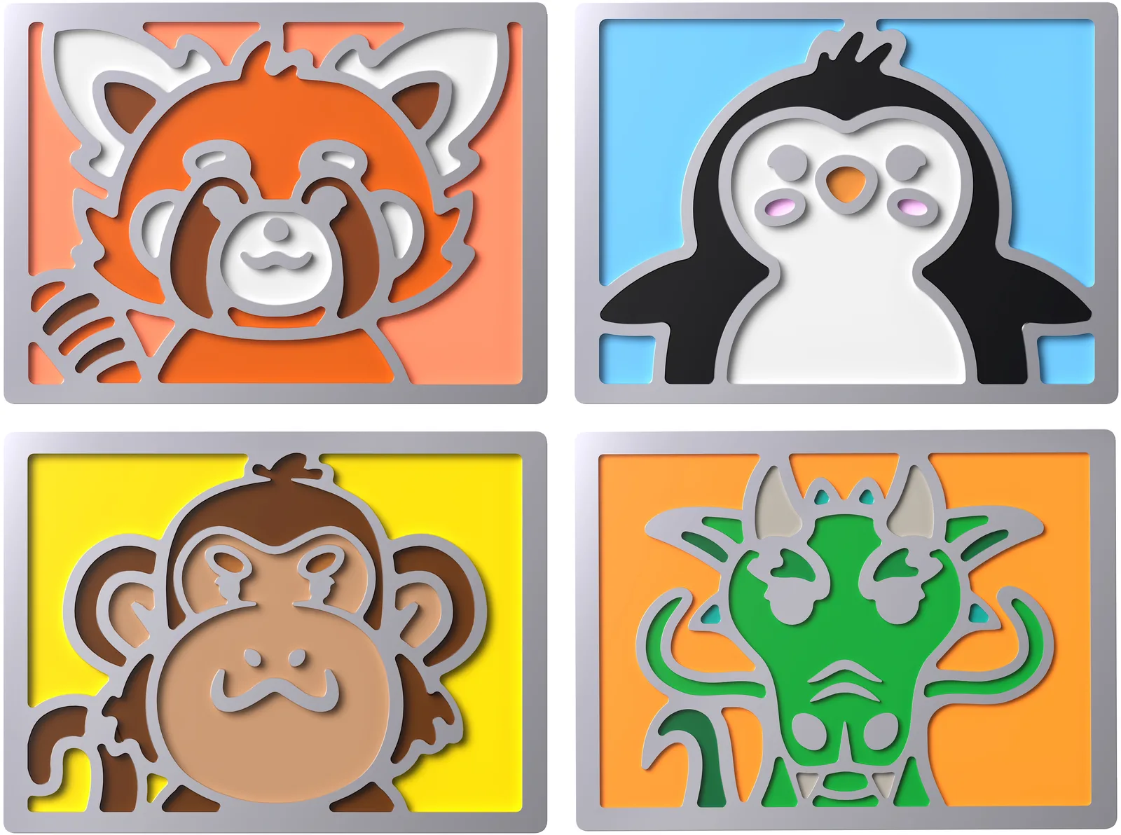 HyperX Badge Pack - Cute Magnetic Badges 85U21AA