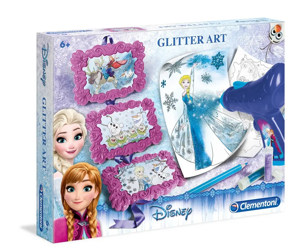 Clementoni Frozen. Glitter Art 15184