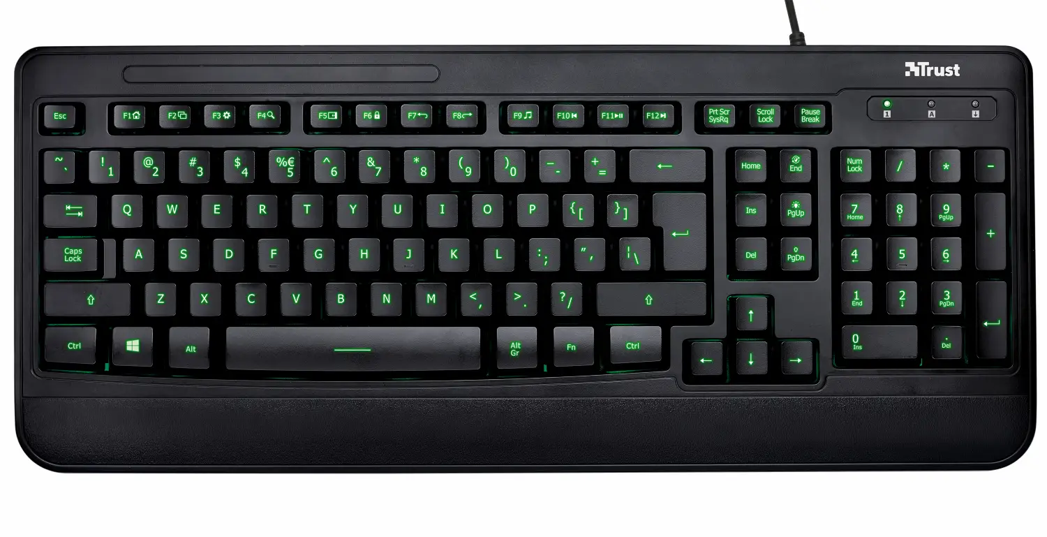 Trust Elight Illuminated Keyboard DE 21296