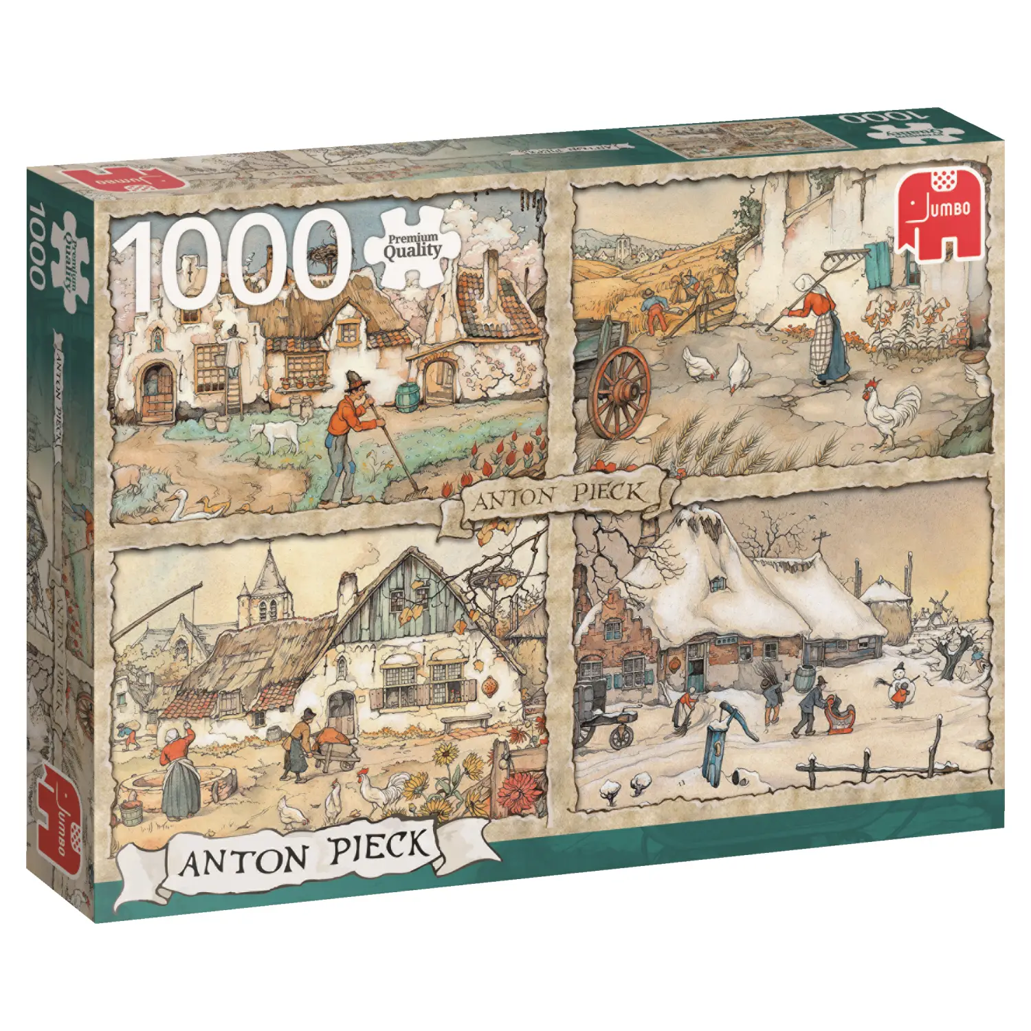 Jumbo 4 Seasons 1000 pcs 17093
