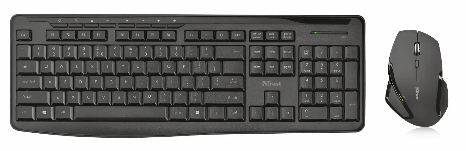 Trust Evo Silent Wireless Keyboard with Mouse IT 21386