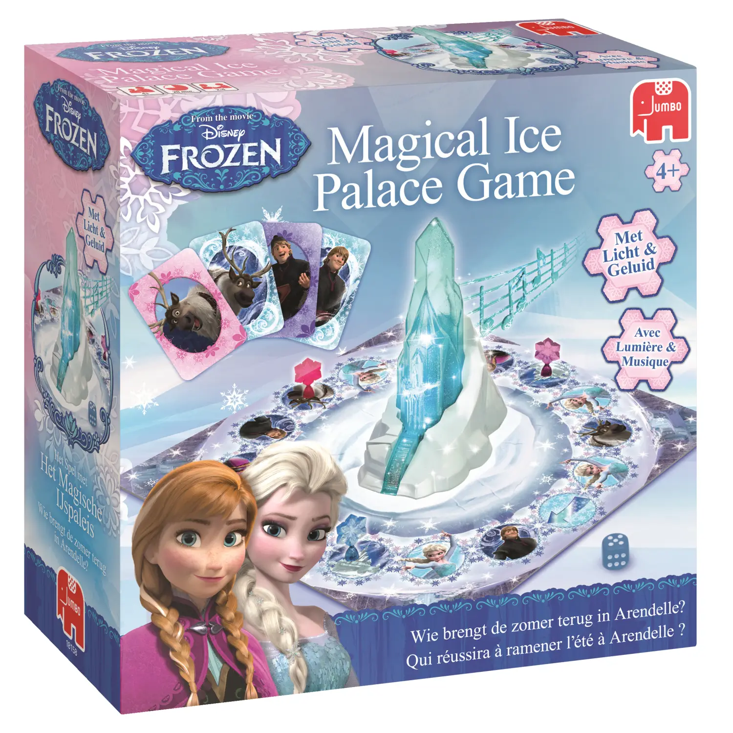 Jumbo Frozen Het Spel met het Magische Ijspaleis 18158