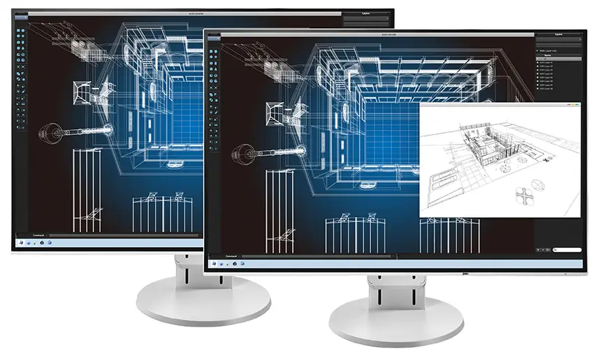 EIZO 2 x EV2456 Swiss Edition 22108