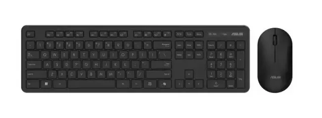 ASUS CW100 klavye Fare dahil Evrensel RF kablosuz QWERTY İtalyanca Siyah