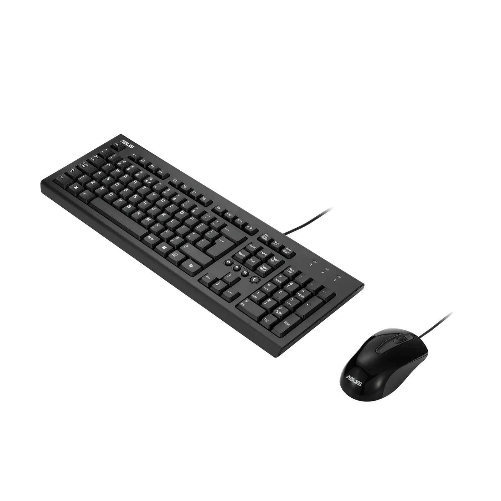 ASUS U2000 klavye Fare dahil Evrensel USB Siyah