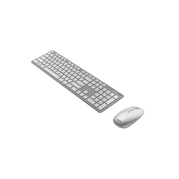 ASUS W5000 klavye Fare dahil Ev / Ofis RF kablosuz QWERTY İtalyanca Beyaz