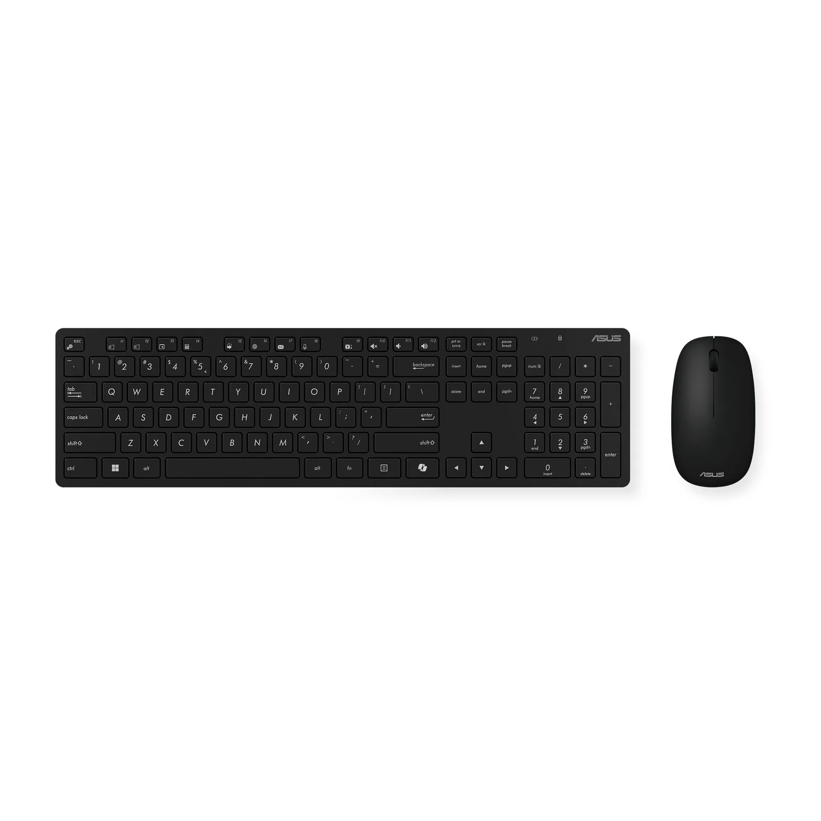 ASUS W5000 klavye Fare dahil Evrensel RF kablosuz Siyah