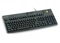 CHERRY Biometric Keyboard w/ Smart Card Reader G83-14401LPADE-2