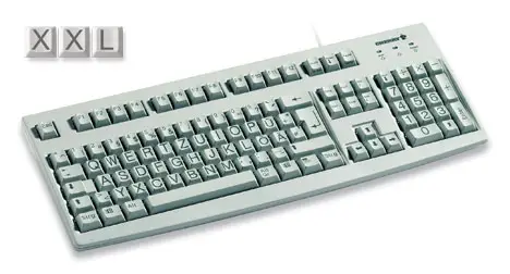 CHERRY Classic Line G83-6236 XXL USB, GB G83-6236LUNGB-2