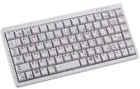 CHERRY Compact keyboard PS/2 Light Grey, (US) G84-4100PPAUS