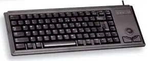CHERRY Compact keyboard with trackball G84-4400PRBUS