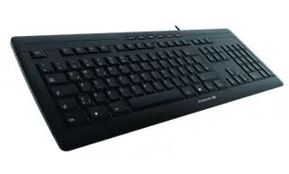 CHERRY eVolution STREAM Corded MultiMedia Keyboard, Black (DE) G85-23000DE-2