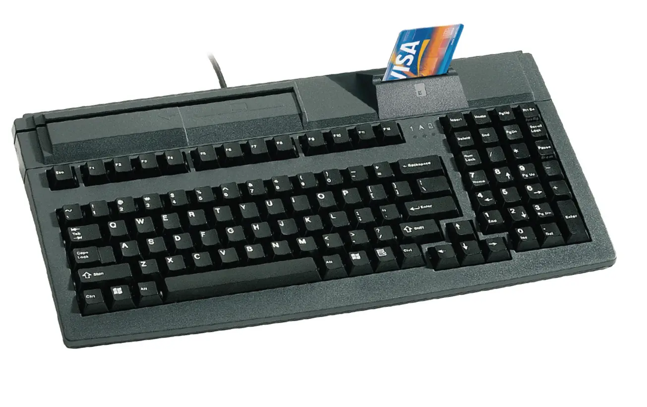 CHERRY G81-7040LUBUS-2 Black 16" USB keyboard