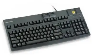 CHERRY G83-14201LPAUS-2 Biometric Keyboard Black