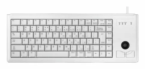 CHERRY G84-4400 klavye Ev USB Hayır Açık Gri