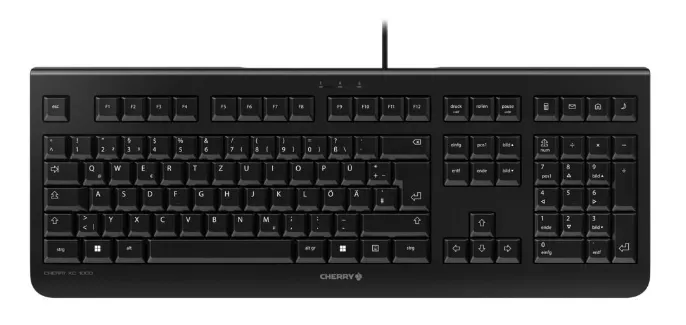 CHERRY JK-0800LT-2 klavye Evrensel USB Litvanyaca, Amerikan İngilizcesi Siyah