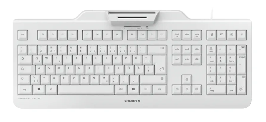 CHERRY JK-A0101XX-0 klavye Hizmet USB Hayır Beyaz